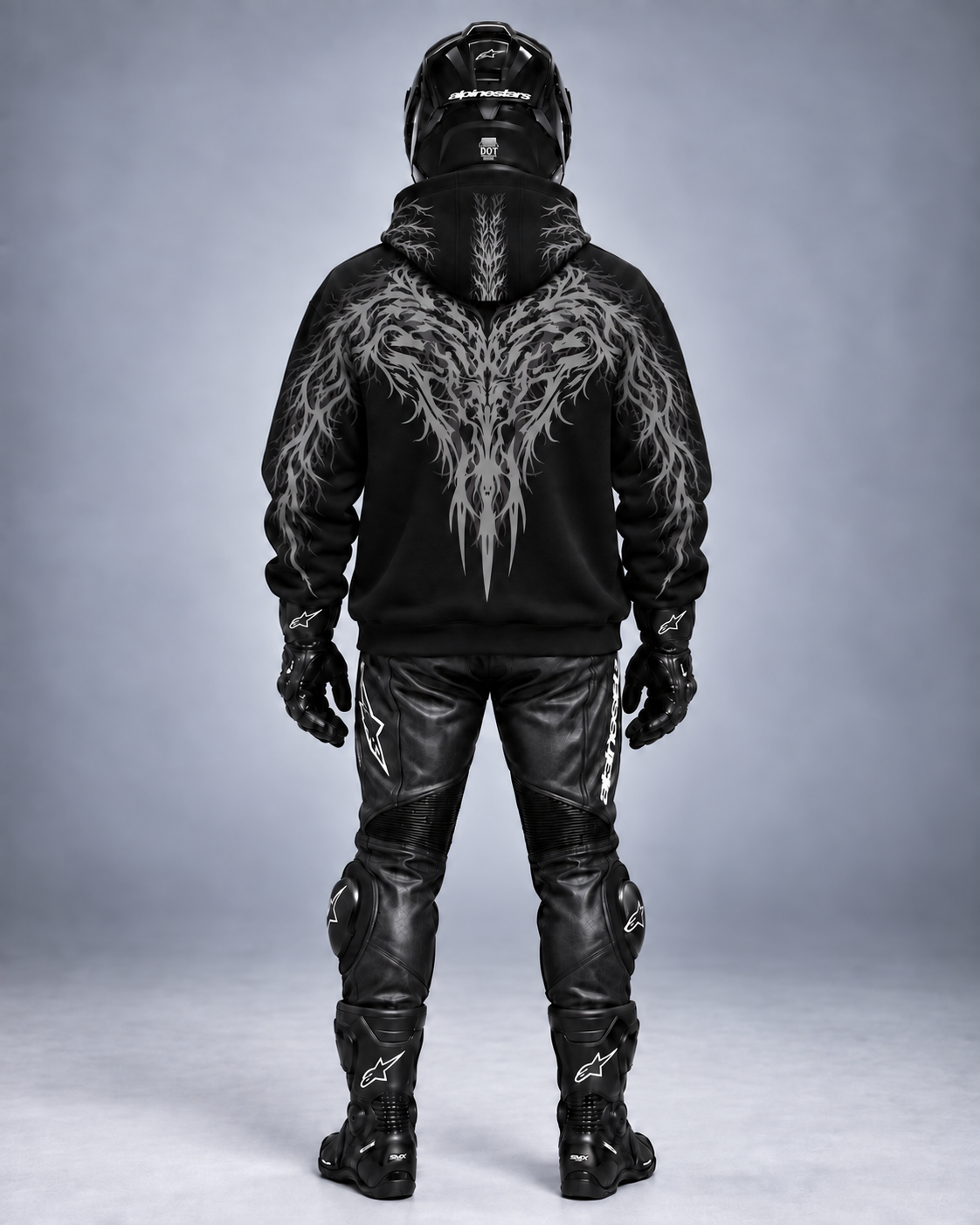 Nightshift 02 — Reflektif Oversize Hoodie