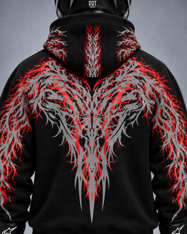Nightshift 02 — Reflektif Oversize Hoodie