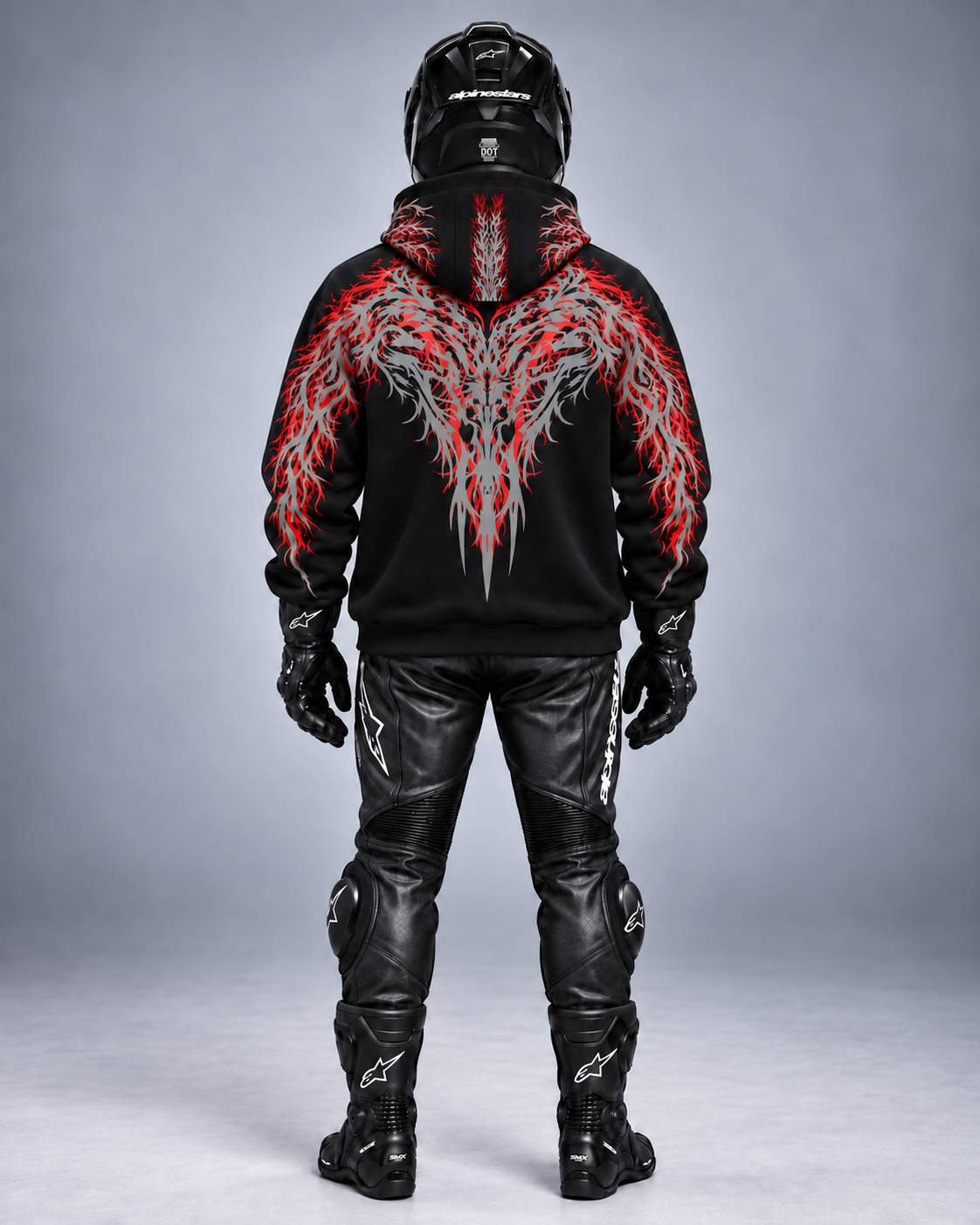Nightshift 02 — Reflektif Oversize Hoodie