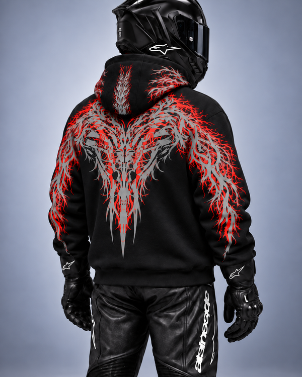 Nightshift 02 — Reflektif Oversize Hoodie